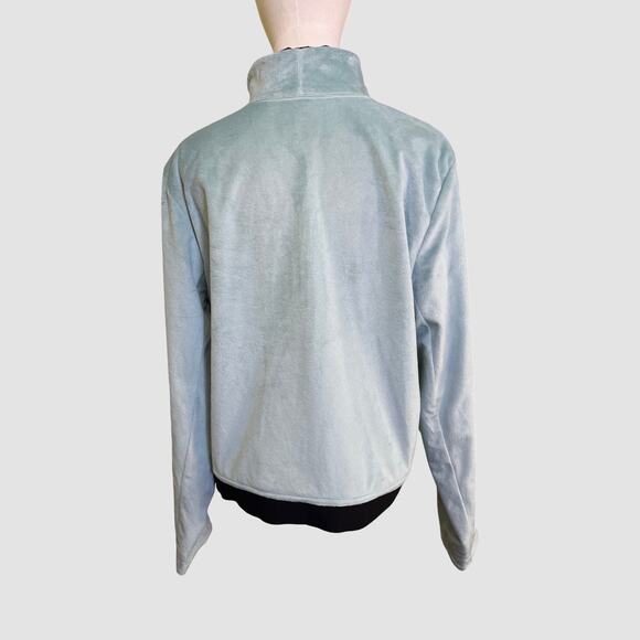 The North Face Women’s WindWall Reversible Pullover Jacket Size L Black/Blue - Picture 9 of 13